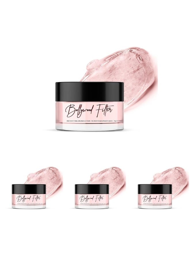 RENEE Bollywood Filter Face Primer 15gm | for a Flawless & Smooth Skin | Blurs Fine Lines, Wrinkles & Pores Instantly | Hydrating, Lightweight & Non-sticky | Cruelty-free (Pack of 4) - Image 1